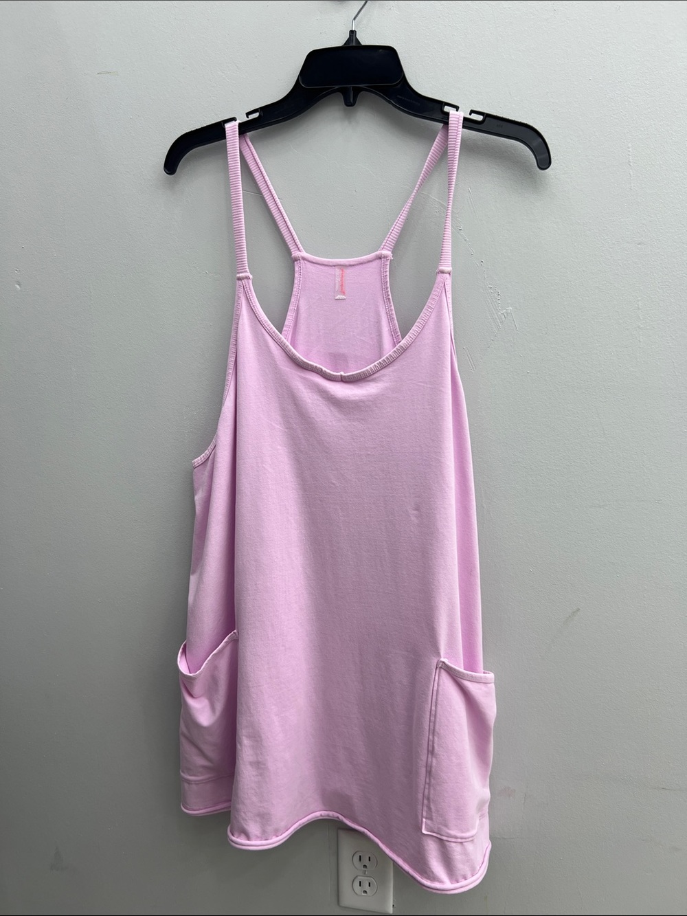 FREE PEOPLE LINED DRESS IN PINK